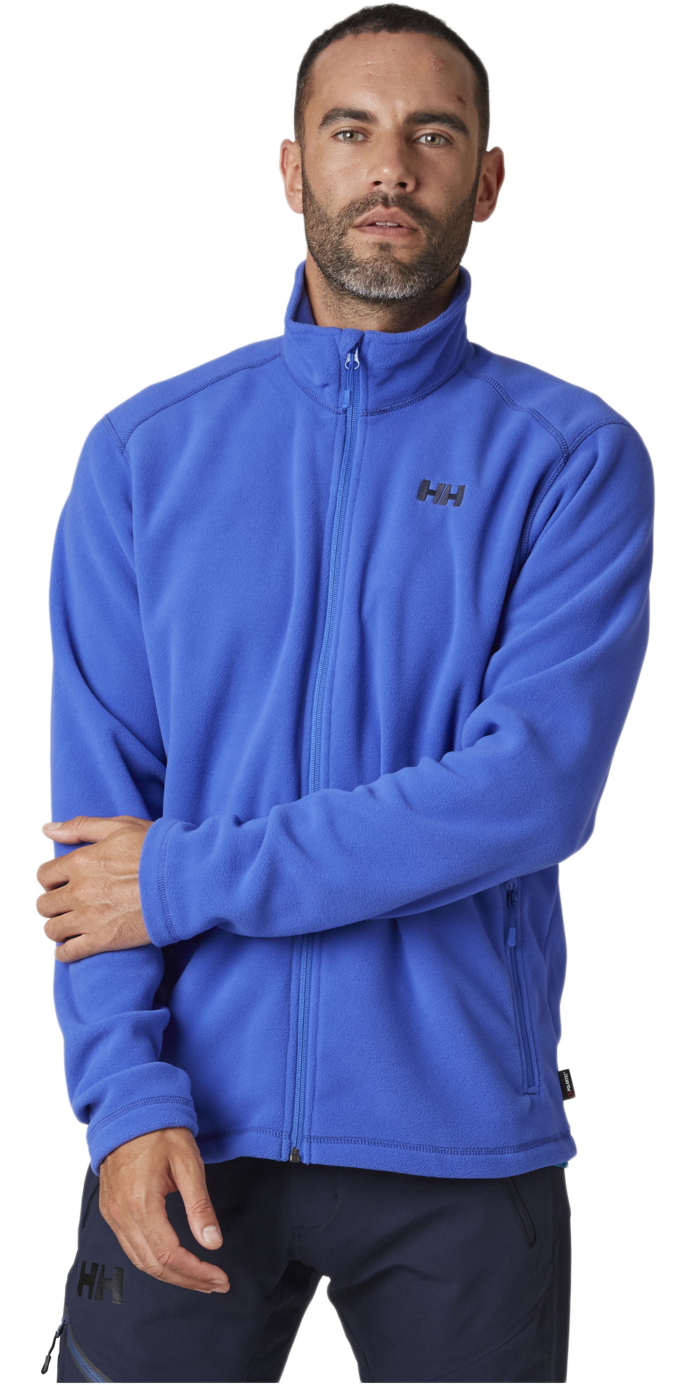 Mens royal blue outlet fleece jacket